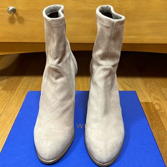 Stuart Weitzman suede highland bootie - Picture 2 of 5